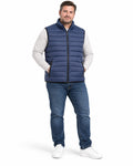 GIUBBOTTO BOMBER SMANICATO EQUIPE-BLU