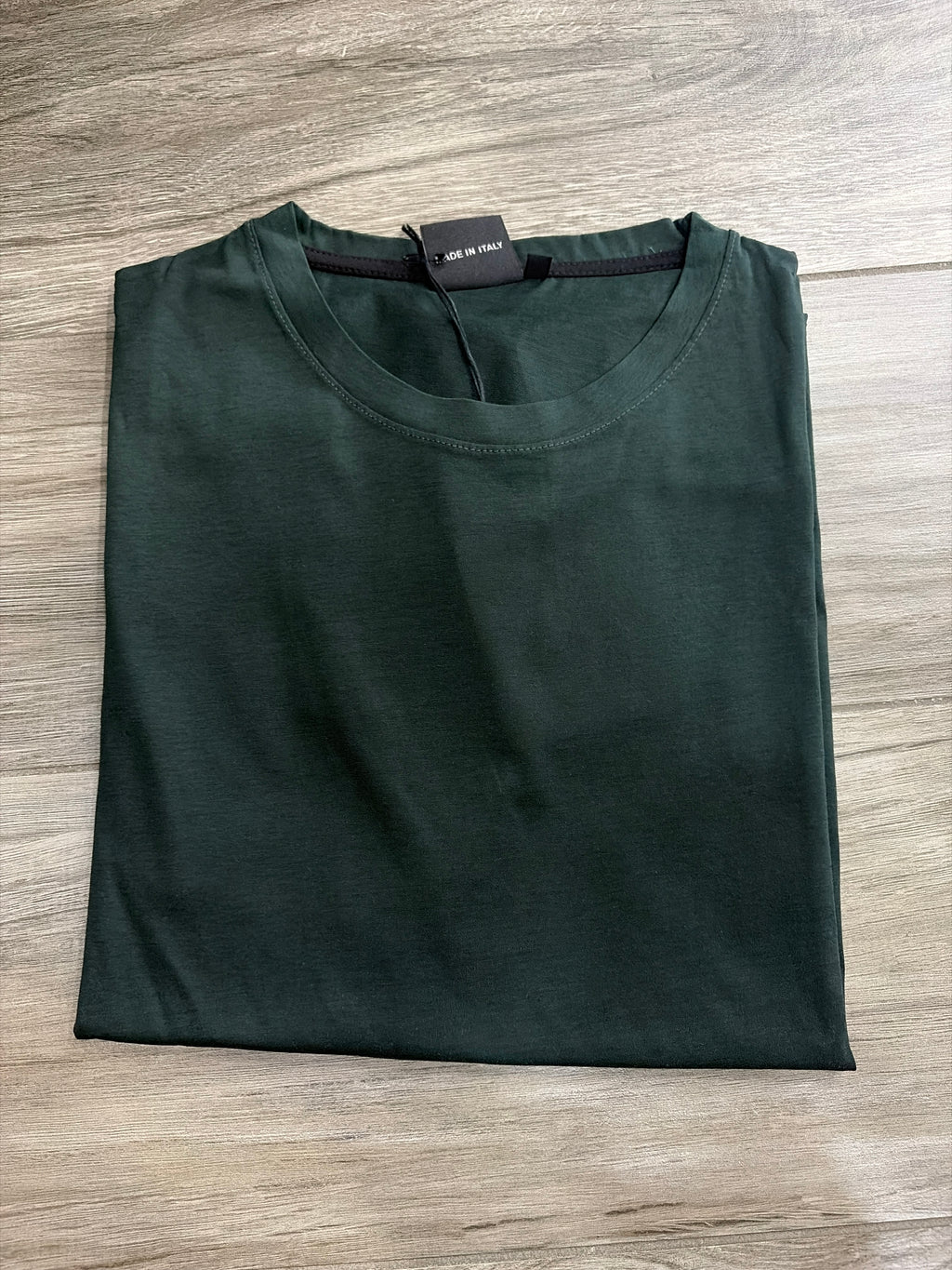 T-shirt filo di scozia MEED Milano OV1981 – Verde Gucci
