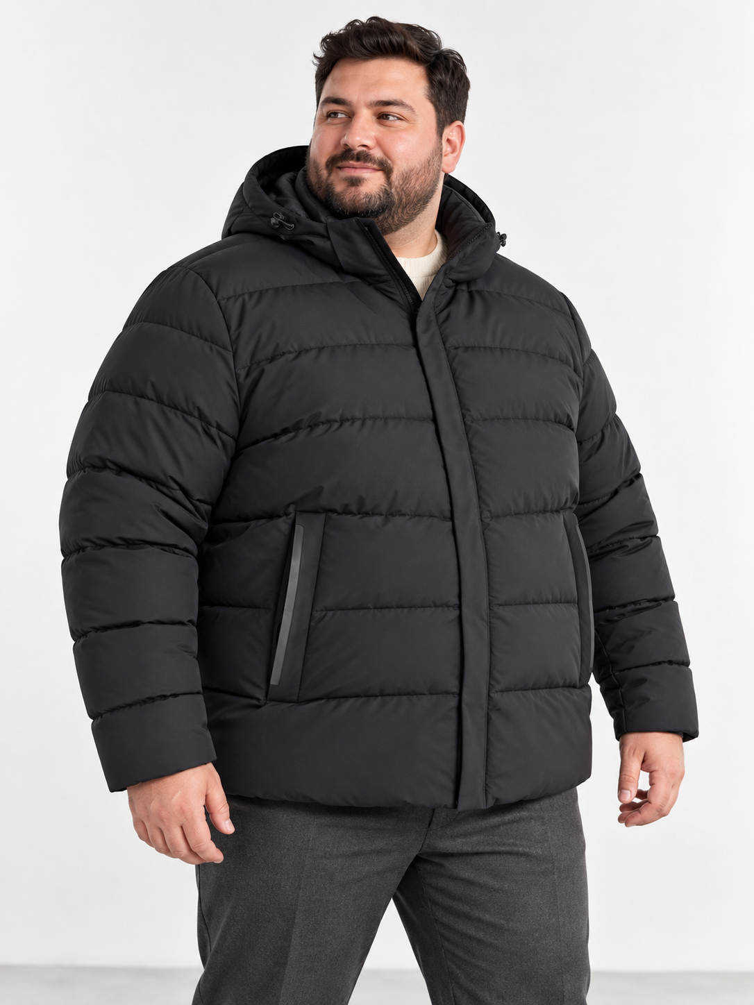 GIUBBOTTO BOMBER MOD- NERO