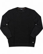 MAGLIONCINO TRAMA BOTTEGA- NERO