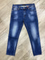 Jeans schizzi di pittura MOD