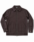 CAMICIONE GIACCA CON ZIP NOIR FOX-MORO