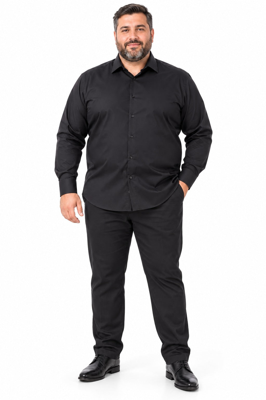 CAMICIA IN COTONE BASIC MC LAURENT-NERO