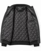 GIUBBOTTO ECOPELLE NOIR FOX-NERO