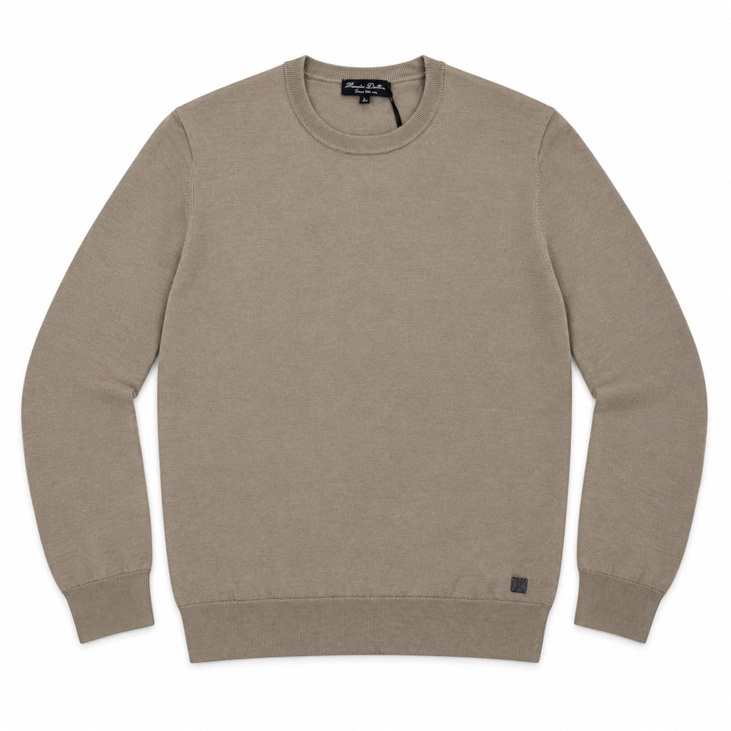 MAGLIONCINO BASIC BOTTEGA -KHAKI