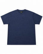 T-SHIRT FILO DI SCOZIA MEED-BLU