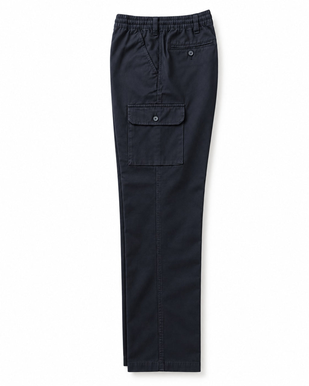PANTALACCIO CARGO GABARDINA-BLU