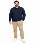 MAGLIONCINO POLO BASIC BOTTEGA-BLU