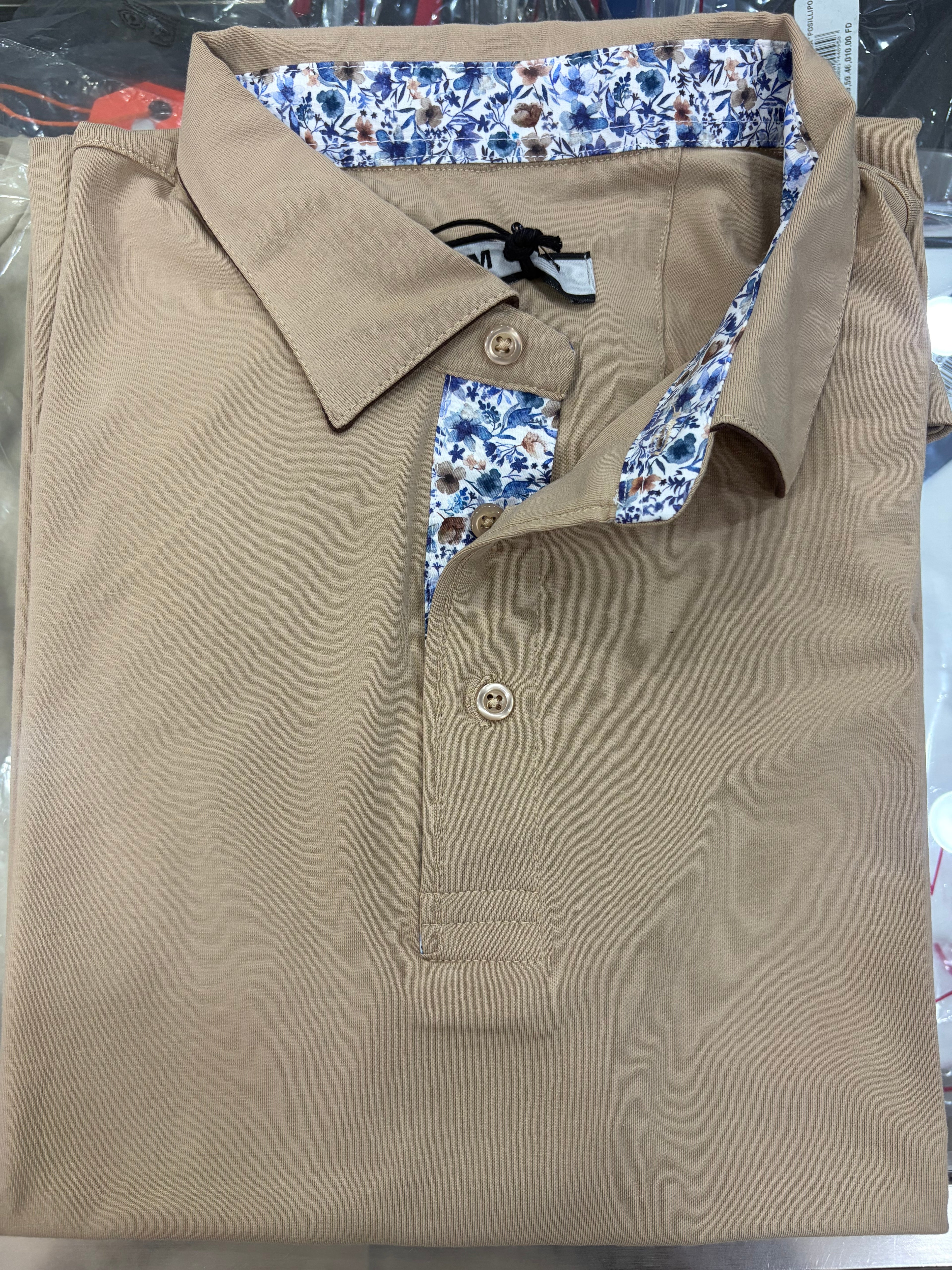 Polo MOD “Caceres”-Beige
