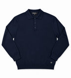 MAGLIONCINO POLO BASIC BOTTEGA-BLU