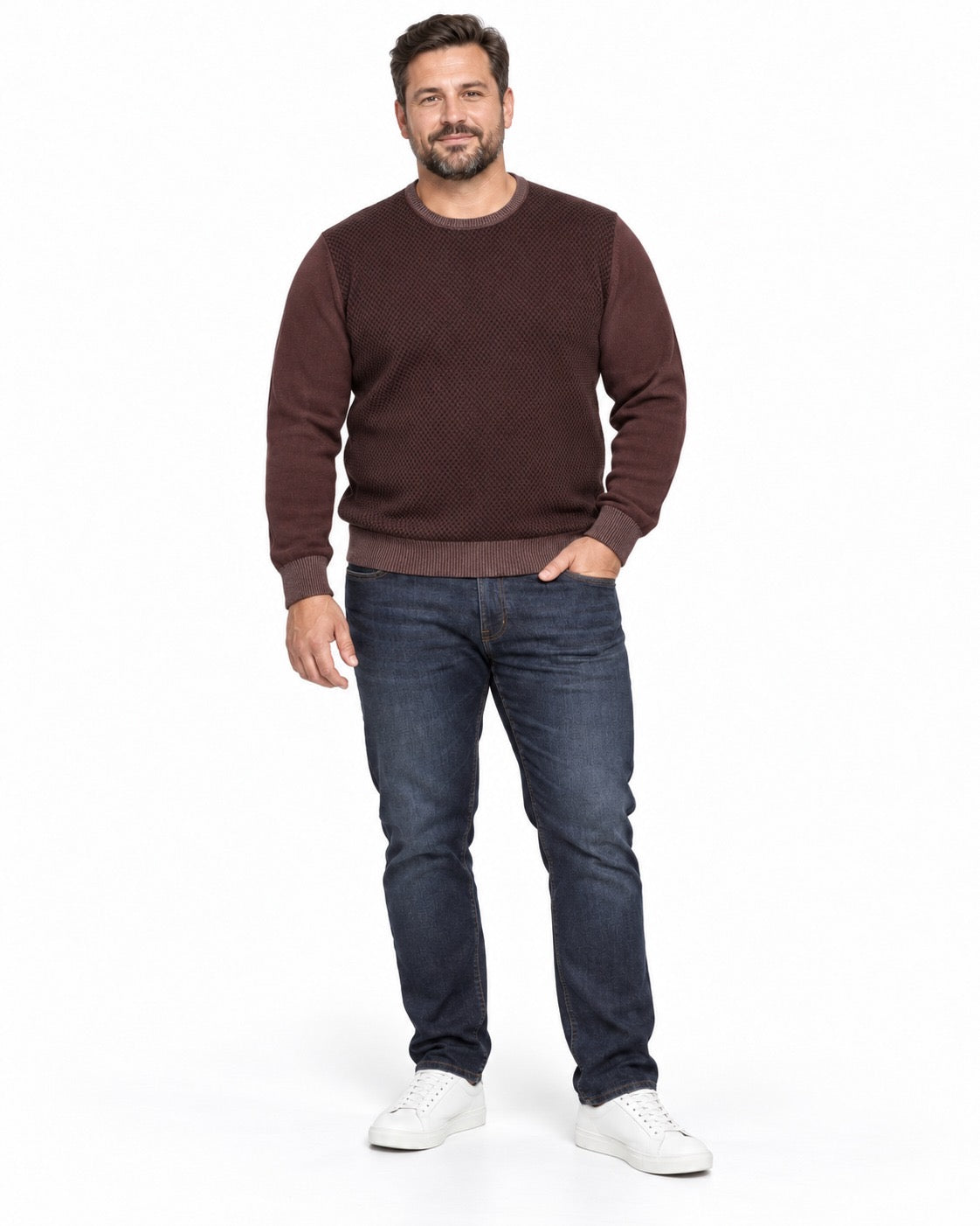 MAGLIONCINO NIDO D'APE COVERI-MORO