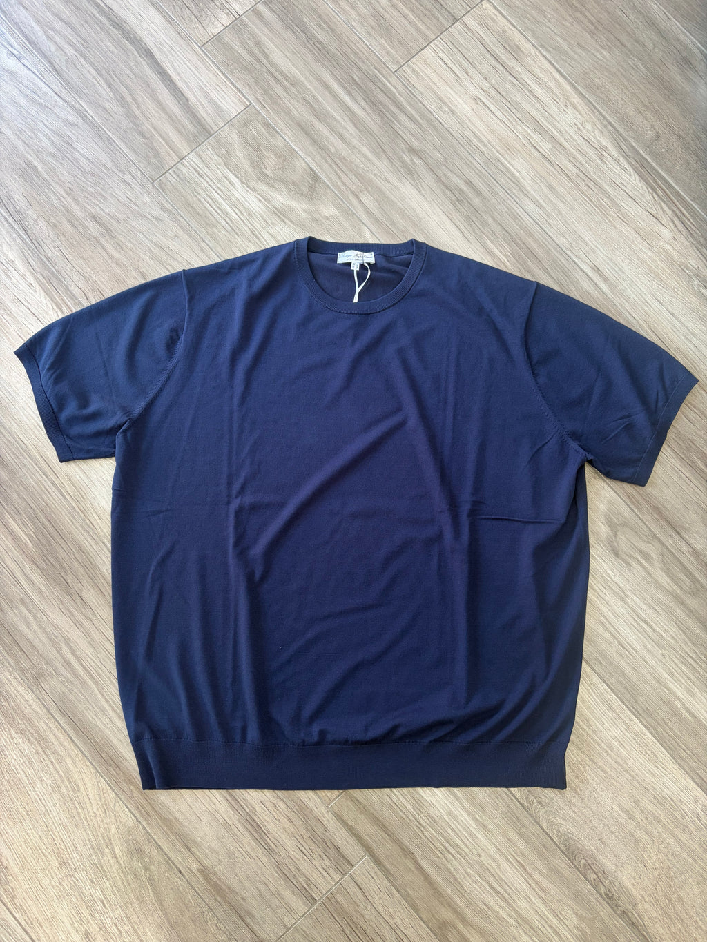 T-shirt in filo Bottega Napoletana Navy