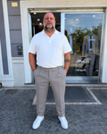 pantalone classic Bottega Napoletana- Fango