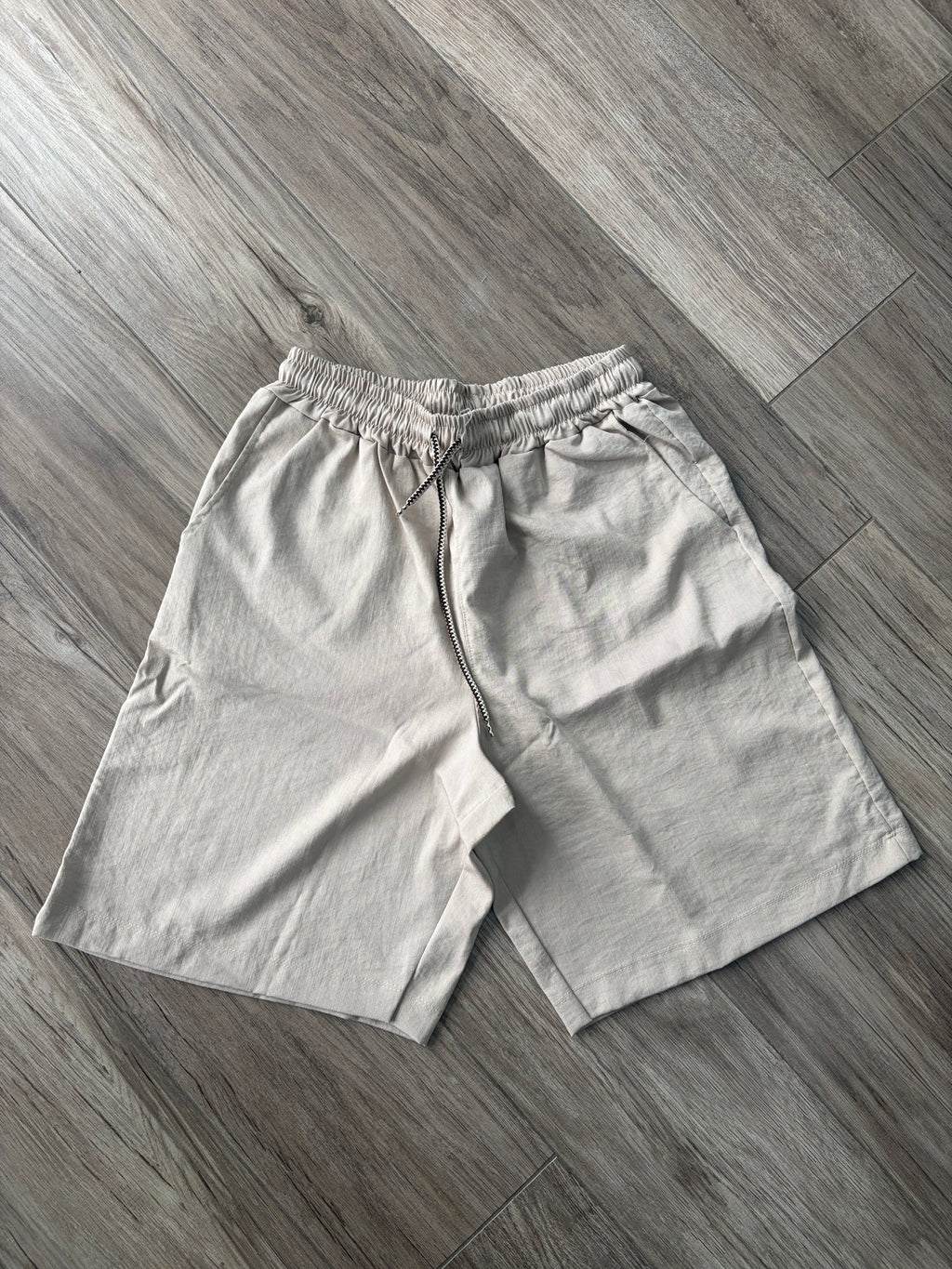 Camicia mezza manica collo coreano Meed Milano- fango