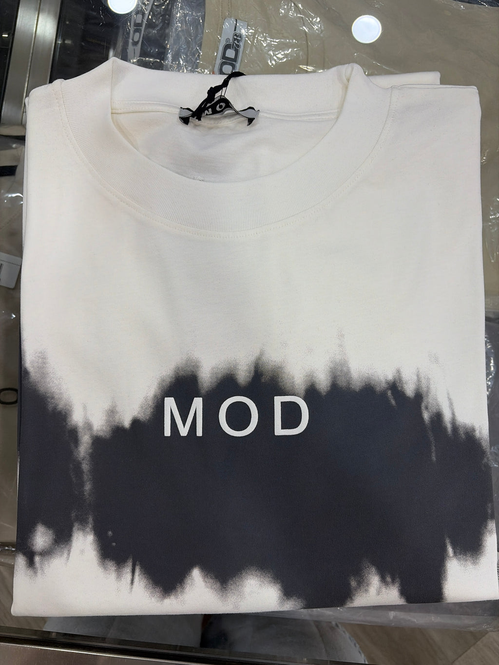 T-shirt MOD “Uffizi” Bicolor Effetto Sfumato