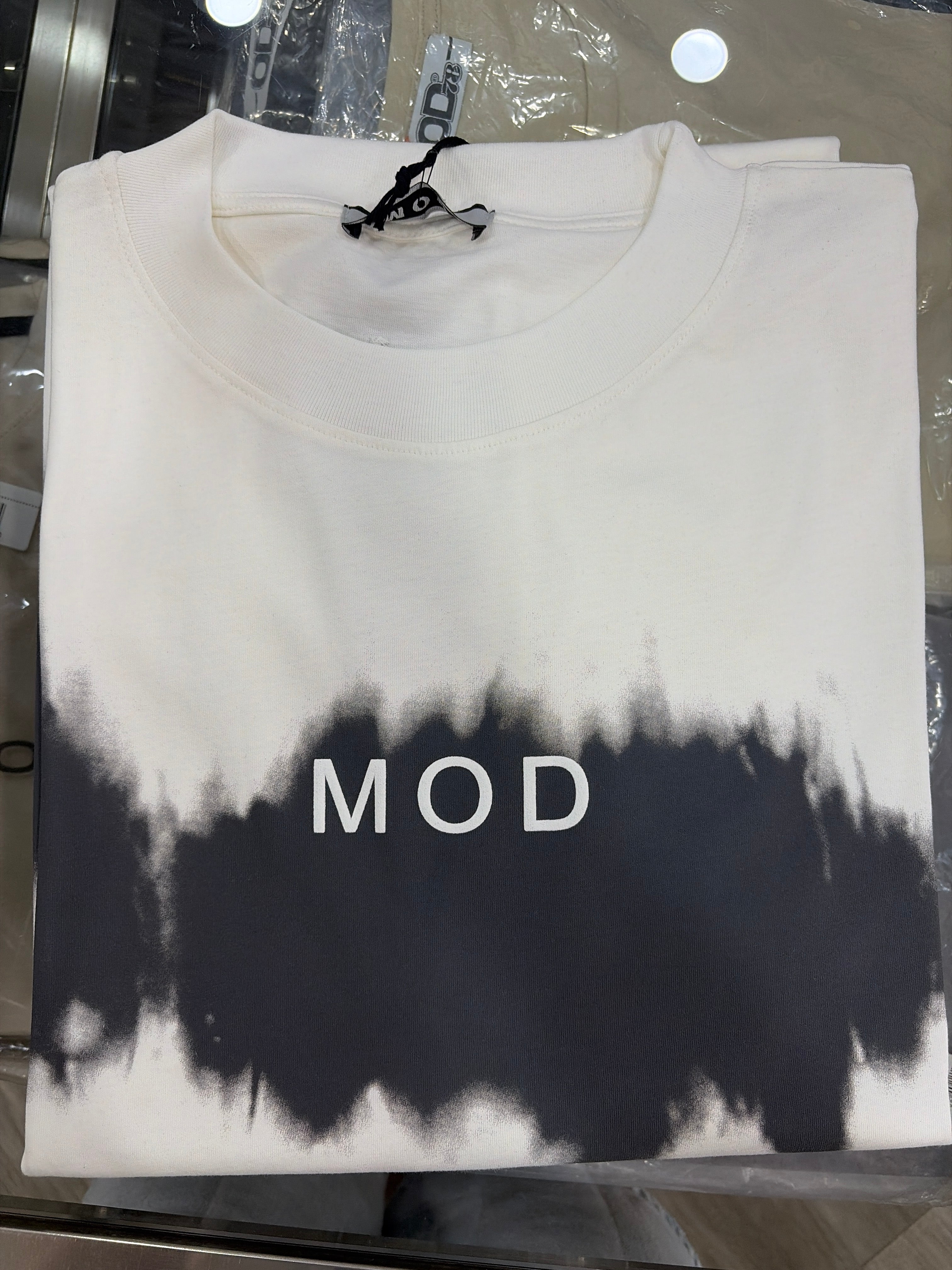 T-shirt MOD “Uffizi” Bicolor Effetto Sfumato