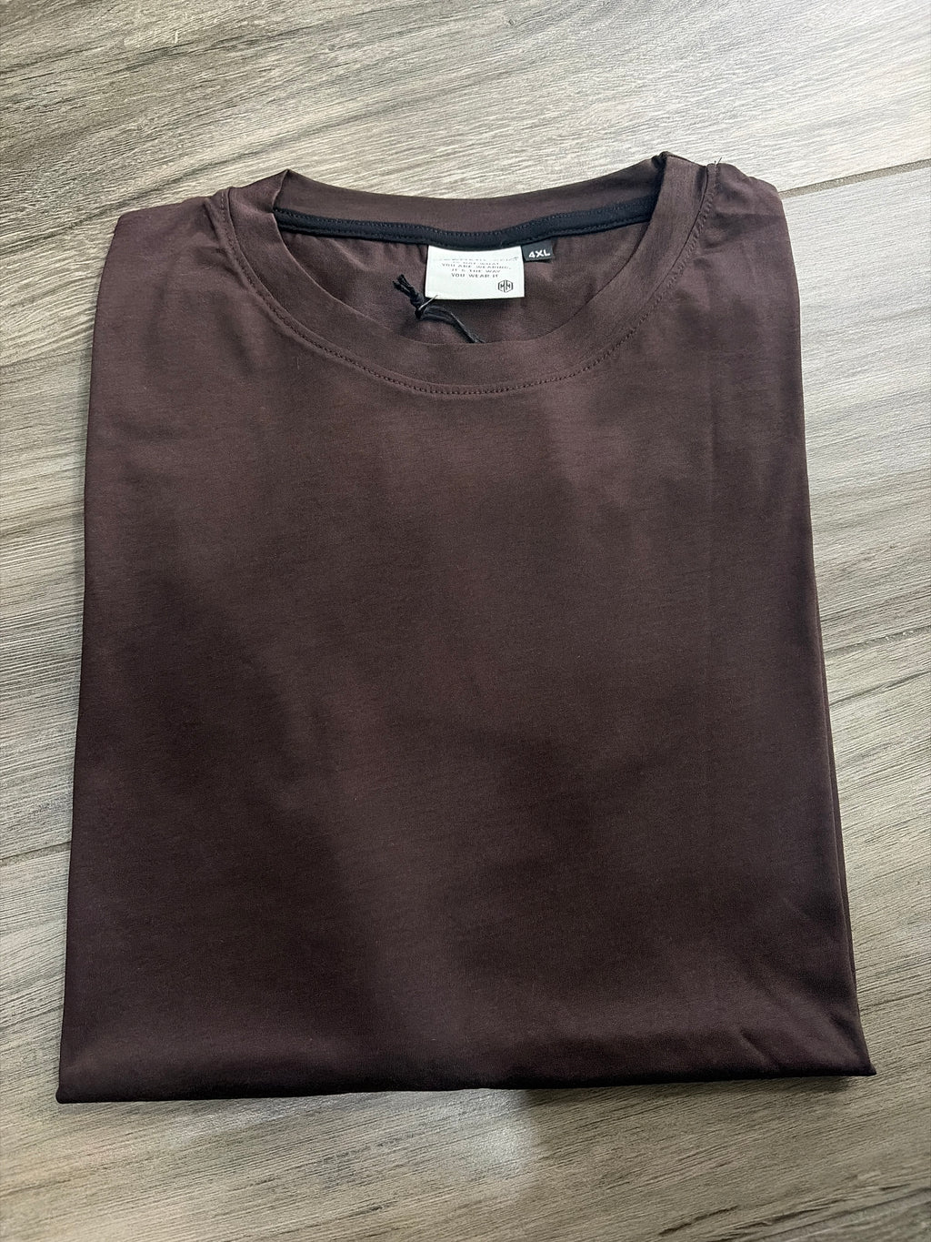 T-shirt filo di scozia MEED Milano OV1981-Moro