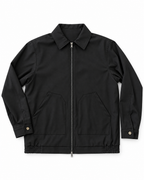 CAMICIONE GIACCA CON ZIP NOIR FOX- NERO
