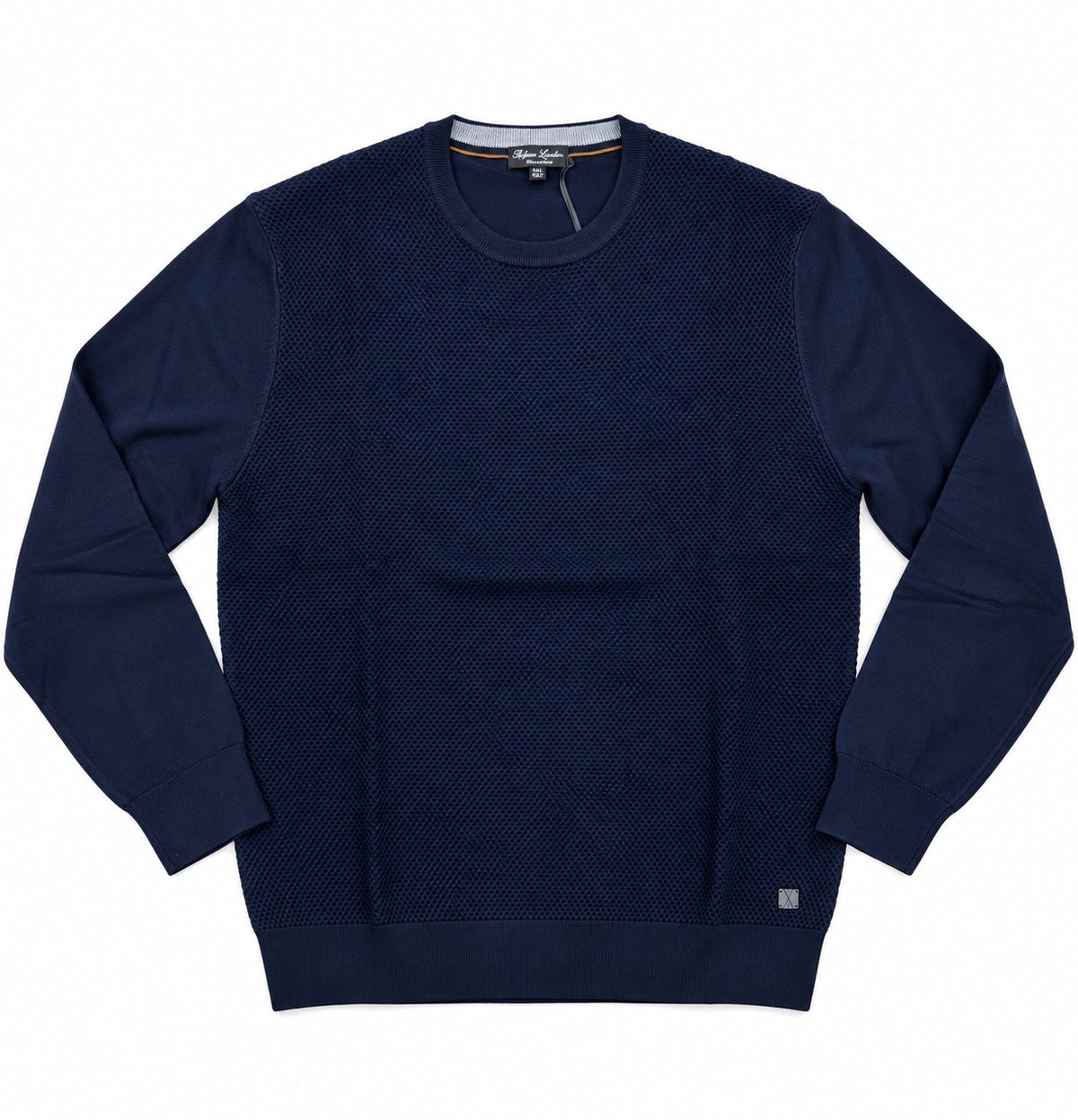 MAGLIONCINO AMATURATO BOTTEGA-BLU