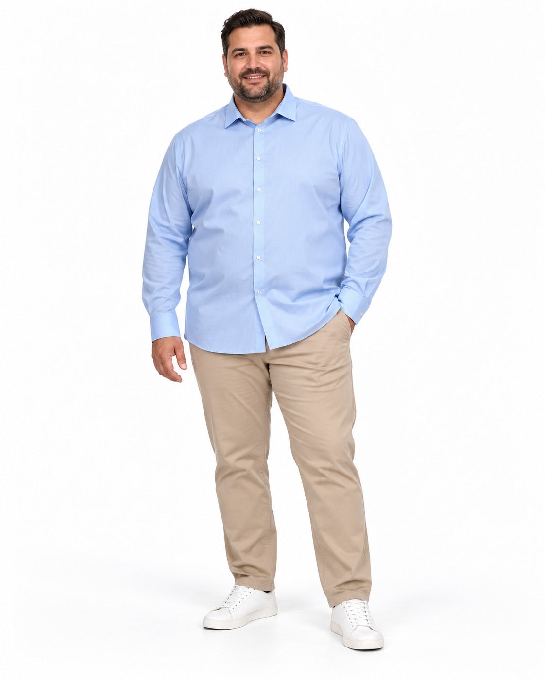 CAMICIA IN COTONE BASIC MC LAURENT-CELESTE