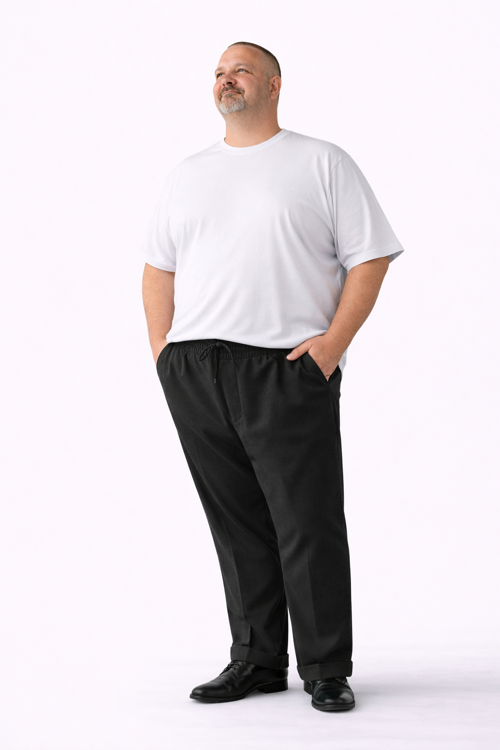 Pantalone Punto Milano Big Size – Alfio/nero