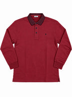 POLO COTONE CALDO COVERI- BORDEAUX