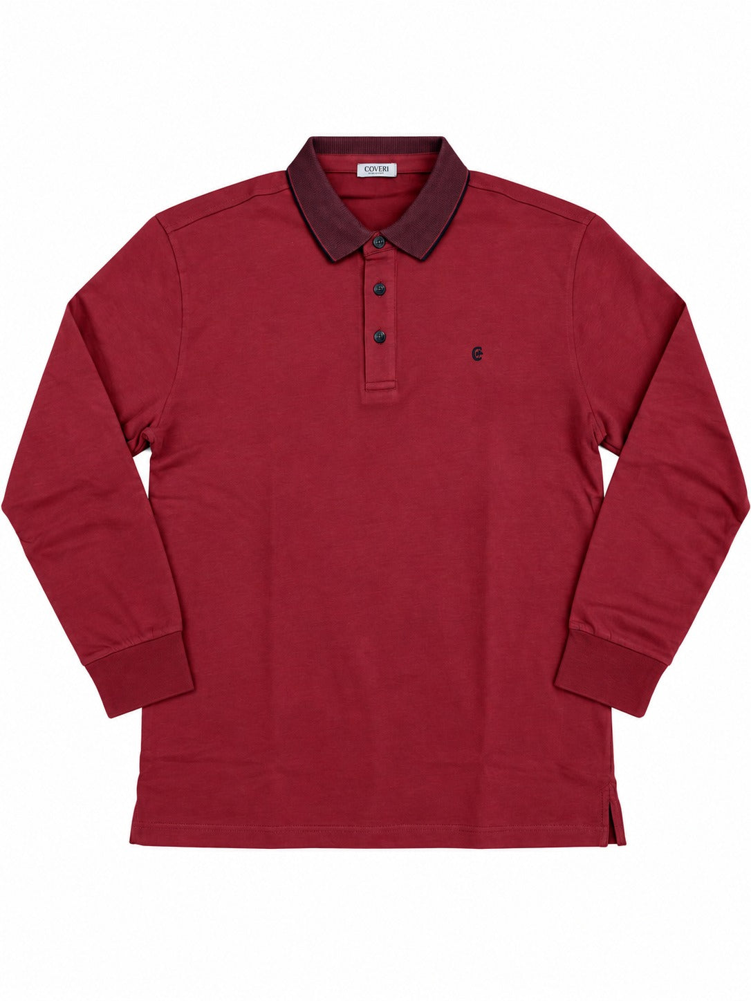 POLO COTONE CALDO COVERI- BORDEAUX