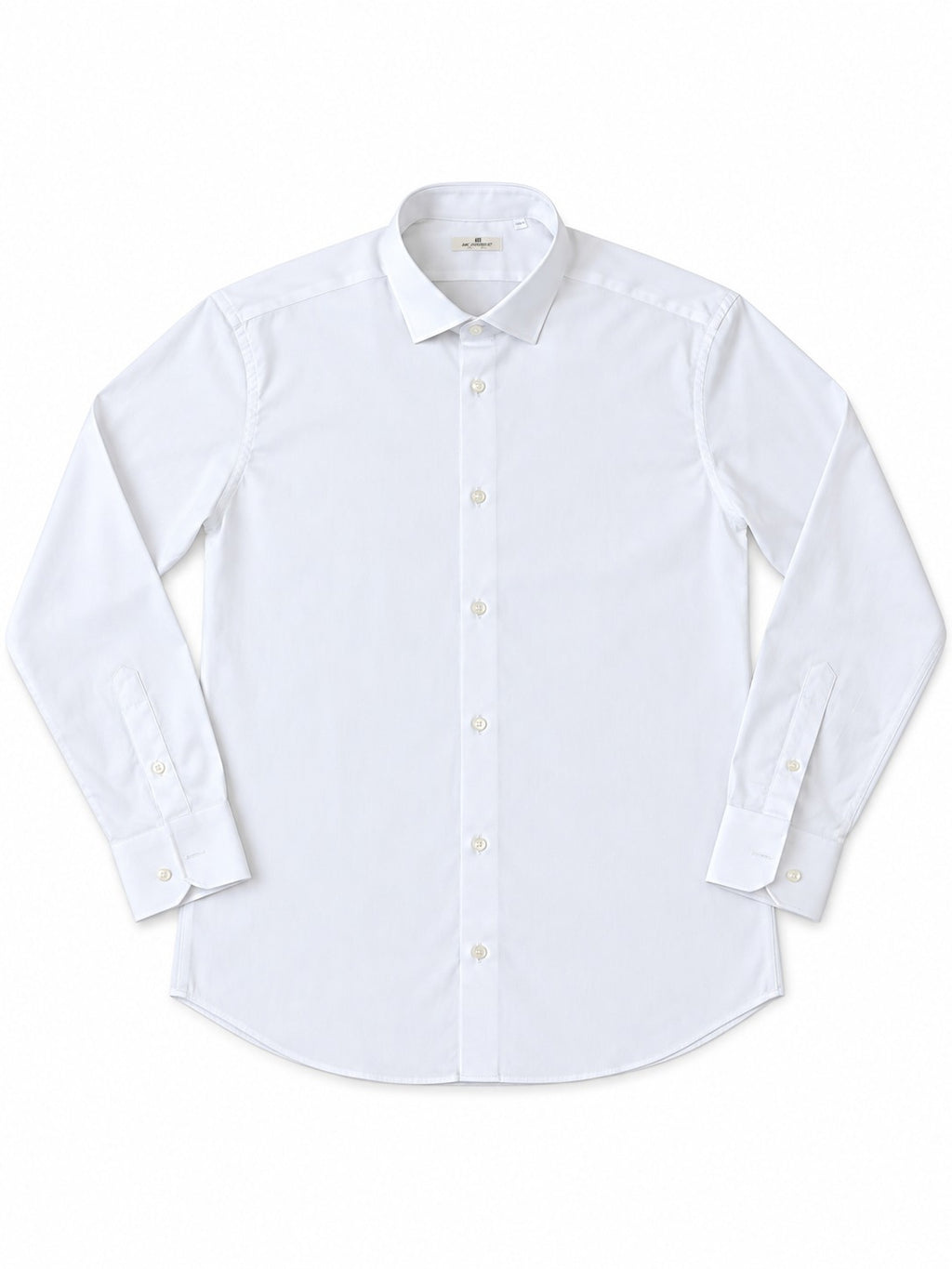 CAMICIA IN COTONE BASIC MC LAURENT- BIANCO