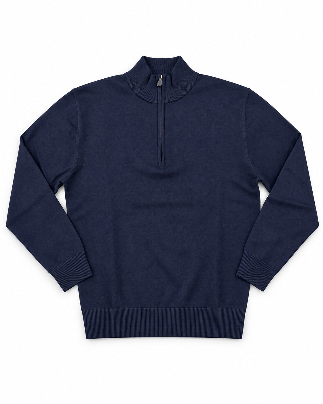 MAGLIONCINO MEZZA ZIP MOD- BLU