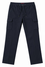 PANTALACCIO CARGO GABARDINA-BLU