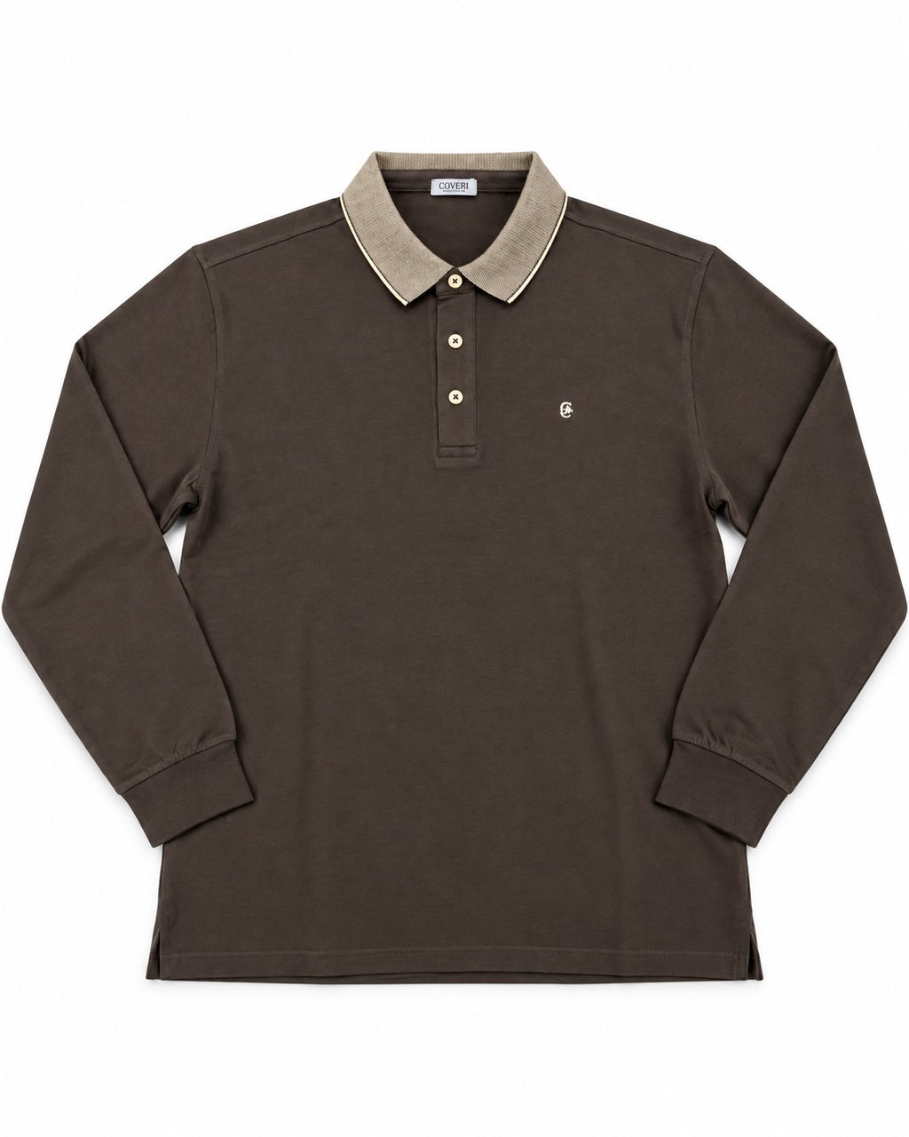 POLO COTONE CALDO COVERI- MORO