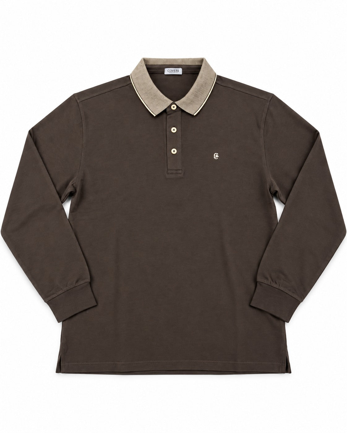 POLO COTONE CALDO COVERI- MORO