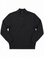 MAGLIONCINO MEZZA ZIP MOD-NERO