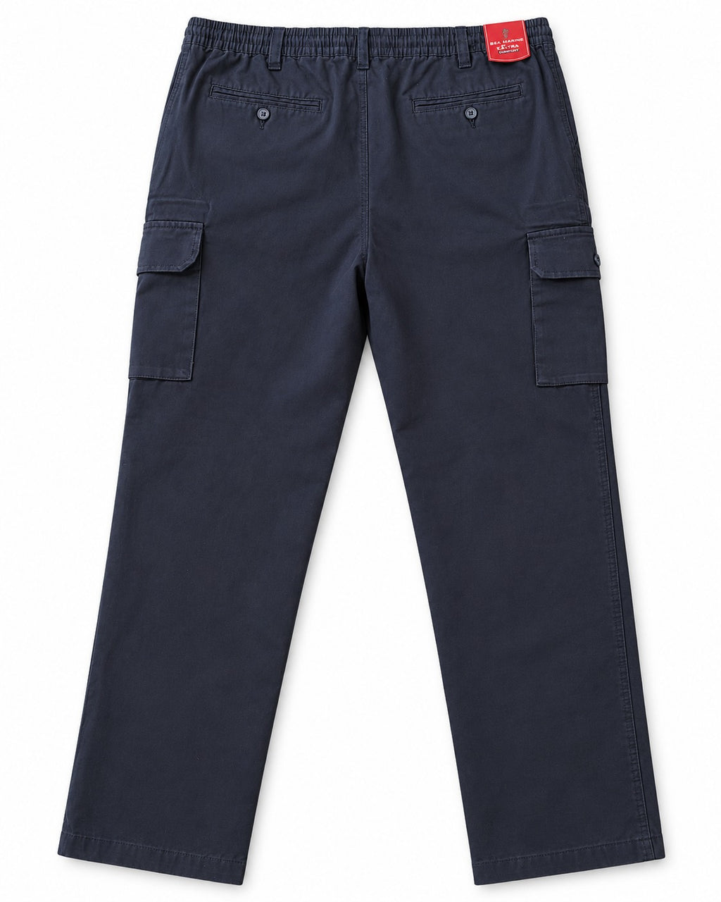 PANTALACCIO CARGO GABARDINA-BLU
