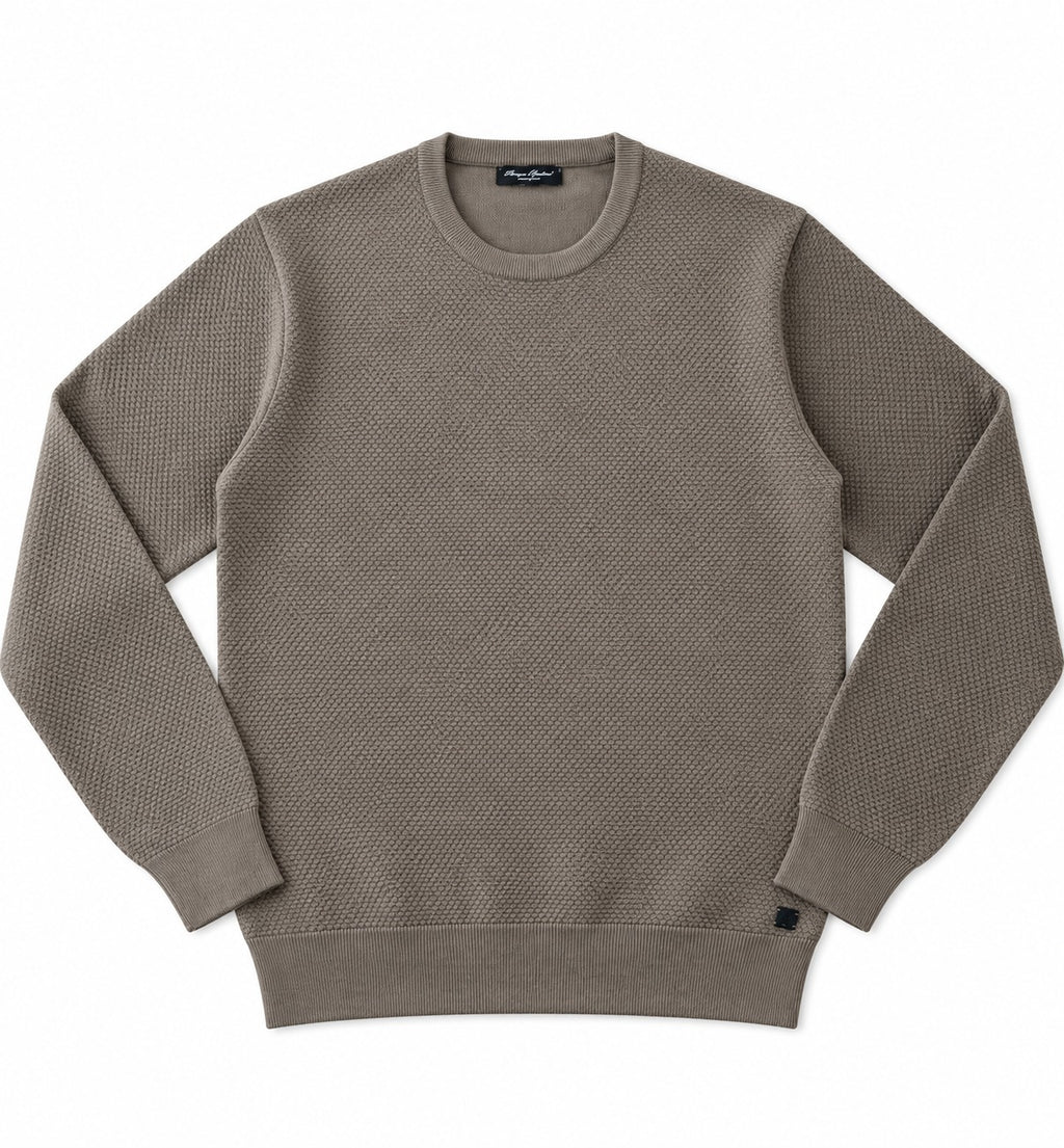 MAGLIONCINO MICROPUNTINI BOTTEGA-FANGO