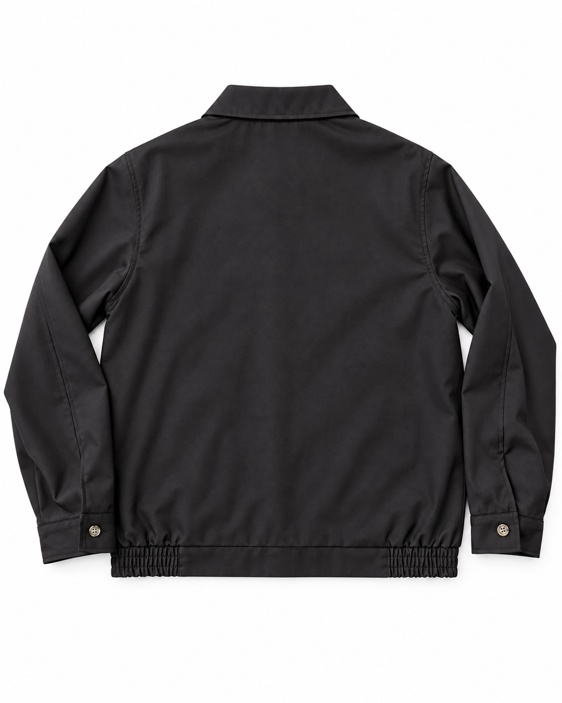 CAMICIONE GIACCA CON ZIP NOIR FOX- NERO