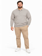 MAGLIONCINO POLO BASIC BOTTEGA- BEIGE