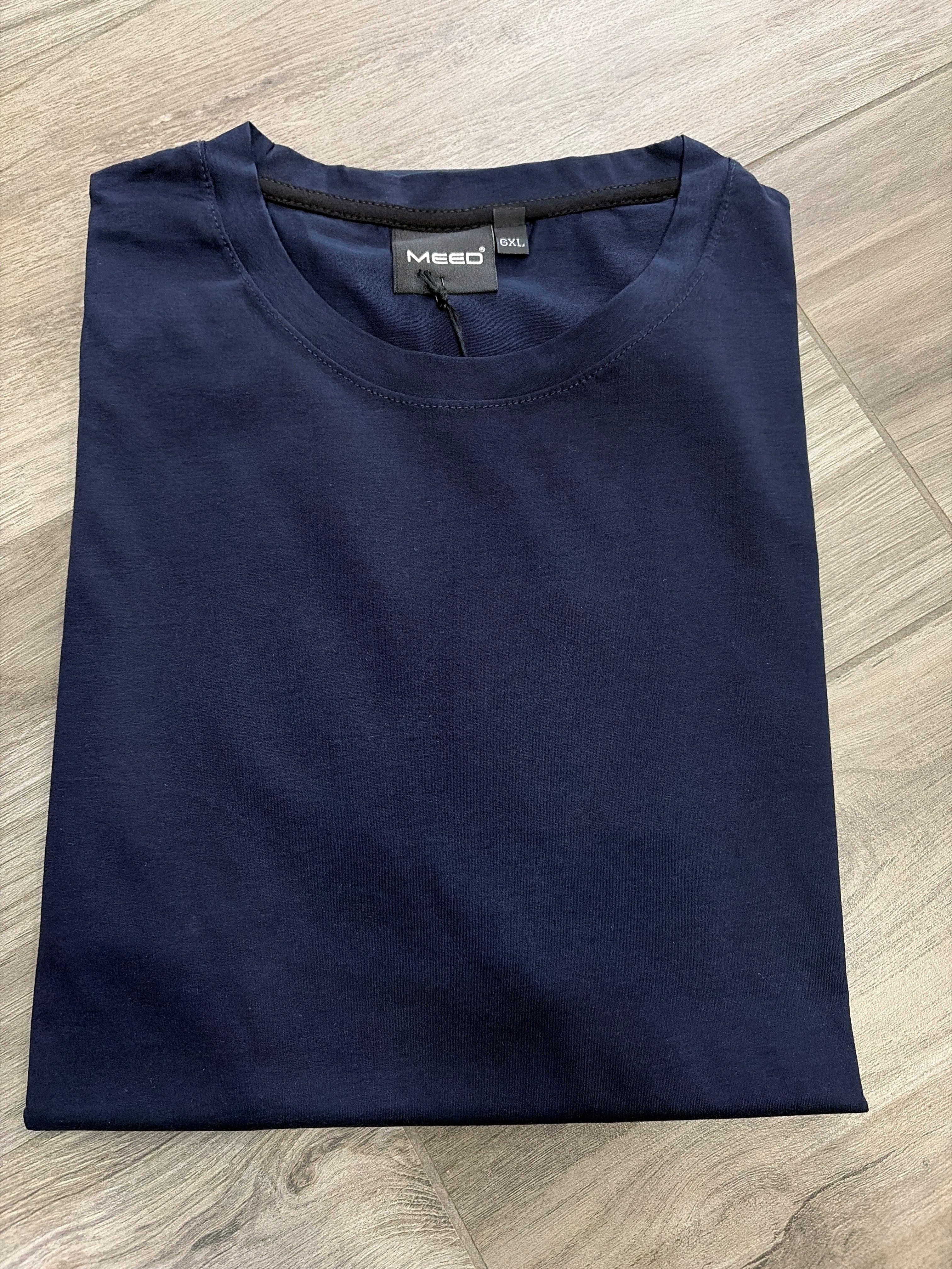 T-shirt filo di scozia MEED Milano OV1981 – Blu Scuro