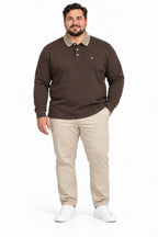 POLO COTONE CALDO COVERI- MORO