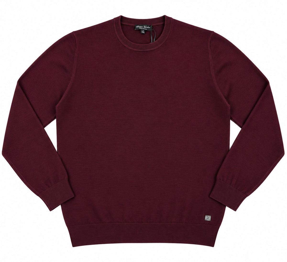 MAGLIONCINO BASIC BOTTEGA- BORDEAUX