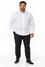 CAMICIA IN COTONE BASIC MC LAURENT- BIANCO