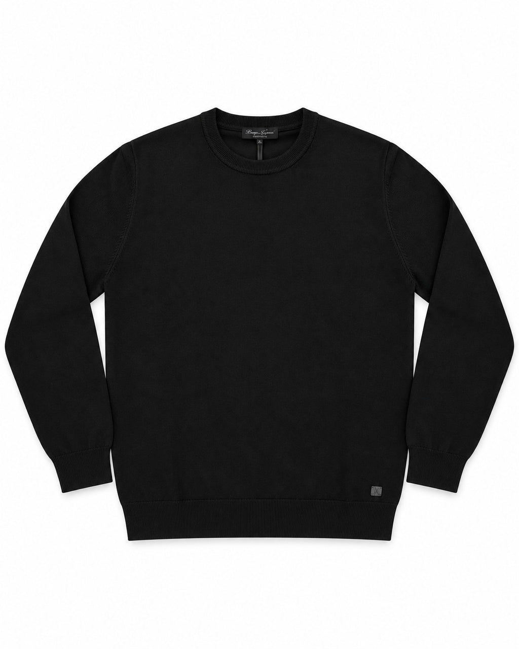 MAGLIONCINO BASIC BOTTEGA- NERO