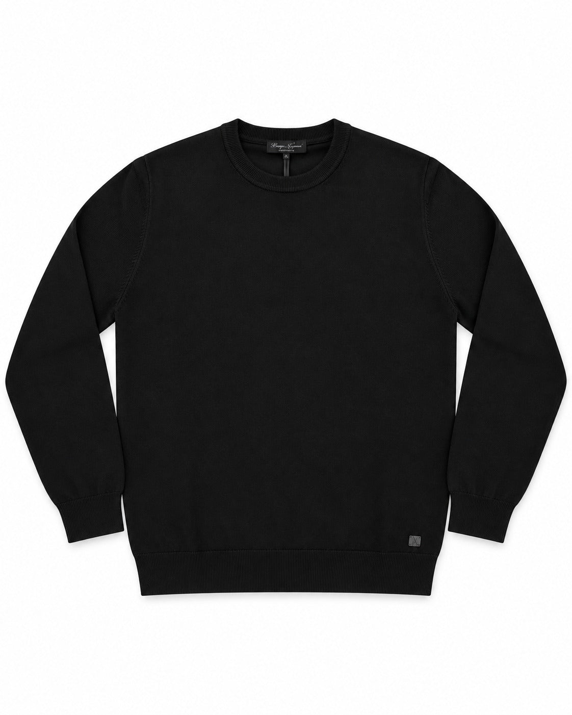 MAGLIONCINO BASIC BOTTEGA- NERO