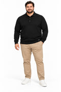 MAGLIONCINO POLO BASIC BOTTEGA- NERO
