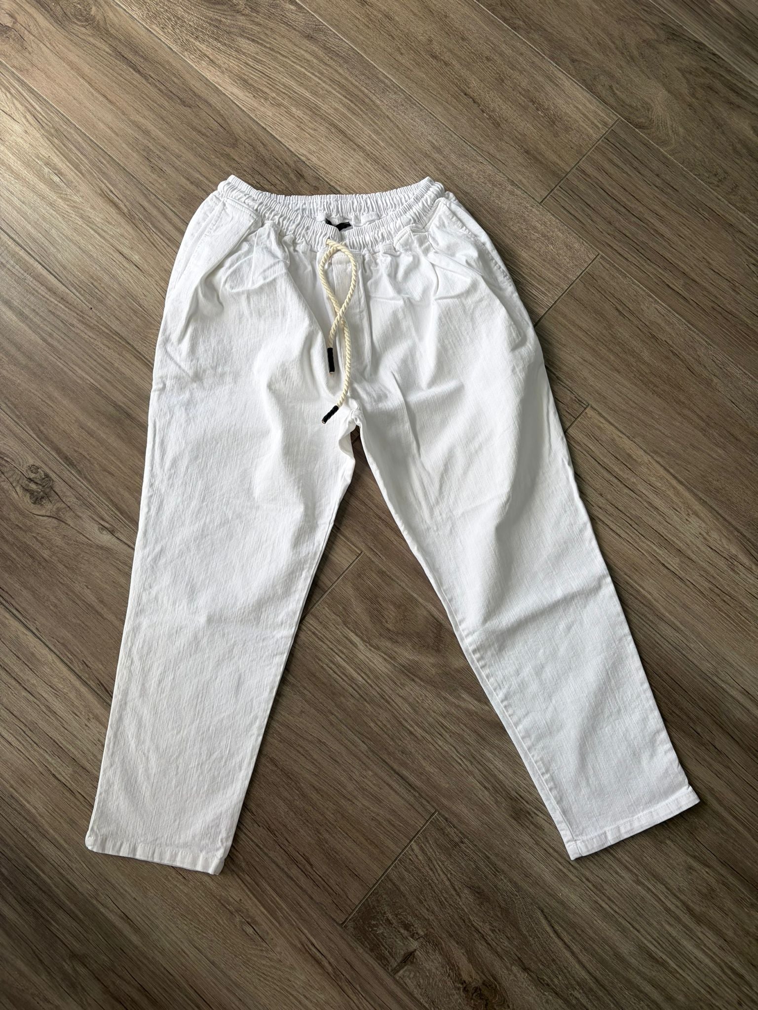 pantalaccio jeans Reset- Bianco