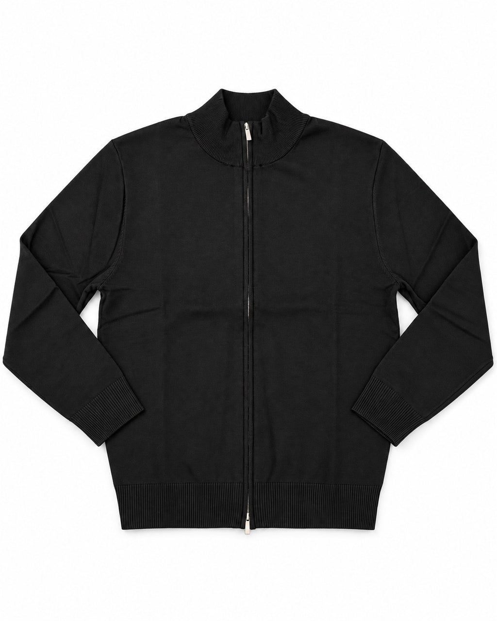 CARDIGAN CON ZIP MOD-NERO