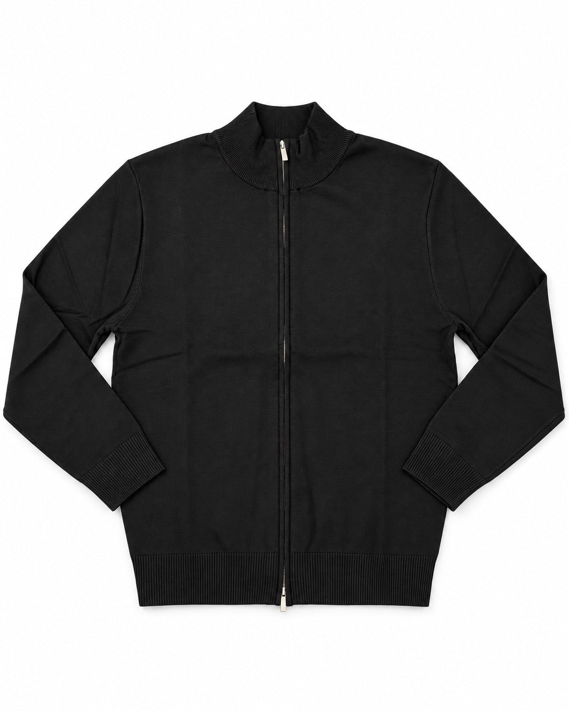 CARDIGAN CON ZIP MOD-NERO