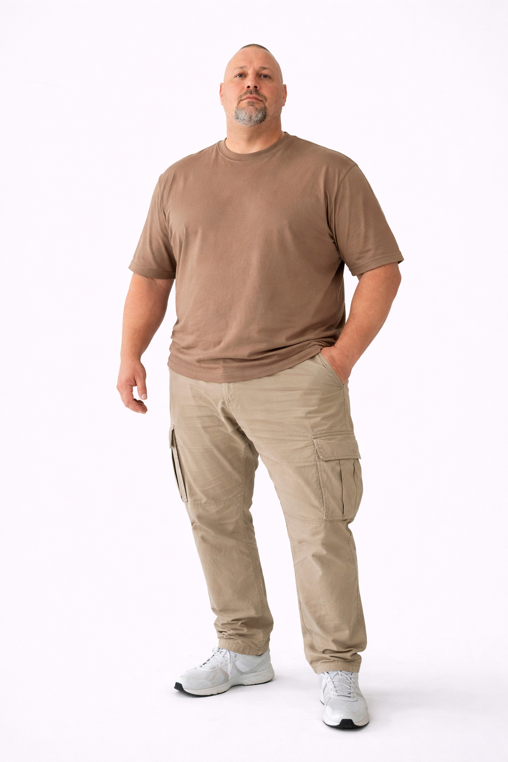 T-shirt RESET Filo di Scozia Big Over – Moro