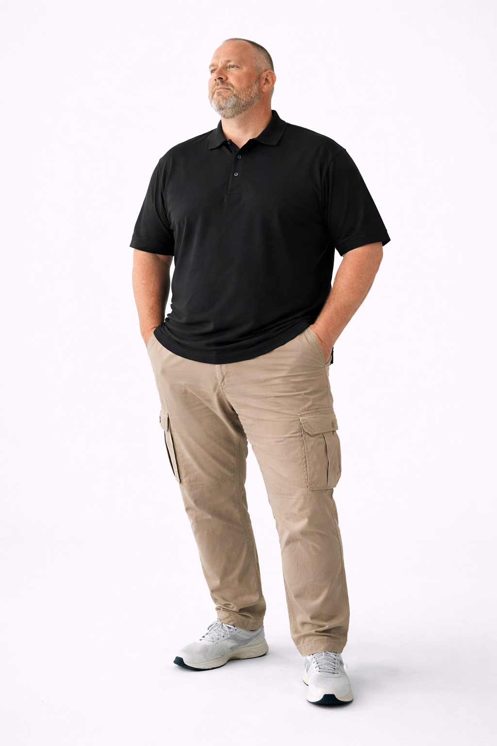 Polo Basic Uomo Taglie Forti