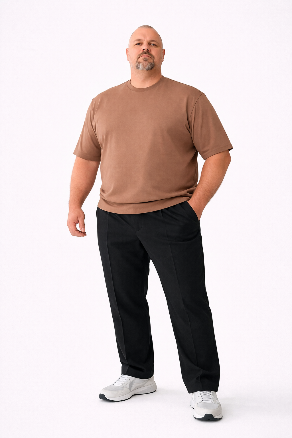 Pantalone Classico Big Size – Art. JOM 1401 (versione nera)